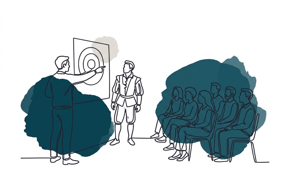 Illustration for Role, Goal, Audience