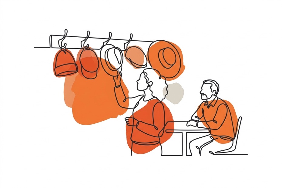 Illustration for Which Hat Today