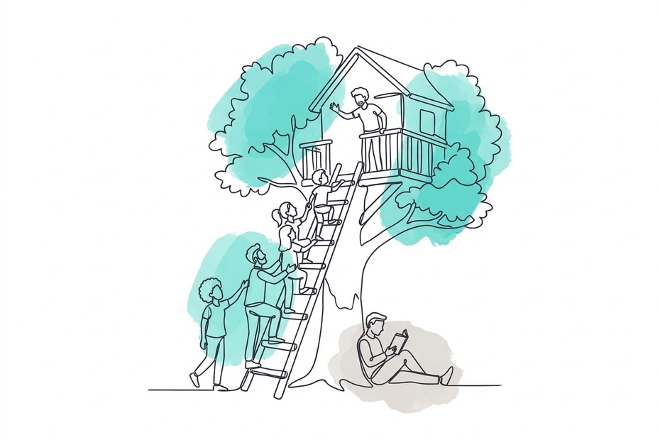 Illustration for Contribution Ladder