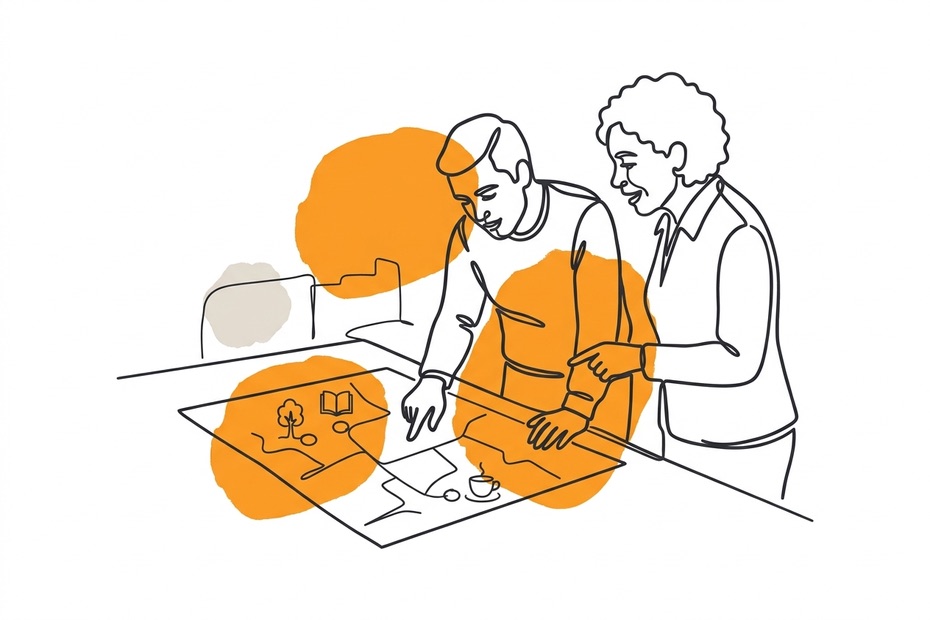 Illustration for Sourcing Map