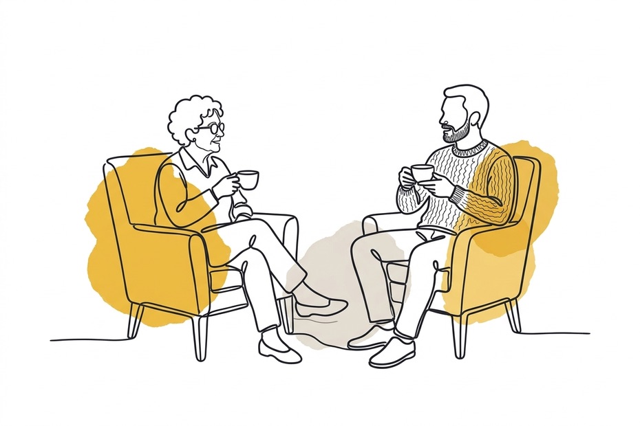 Illustration for First One-to-One