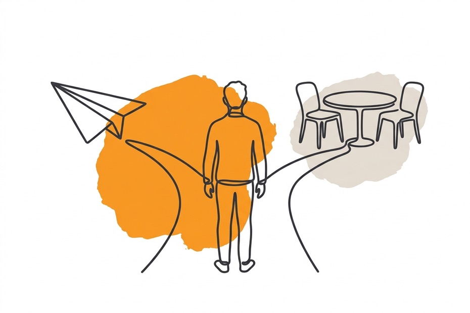 Illustration for Meeting Or Message