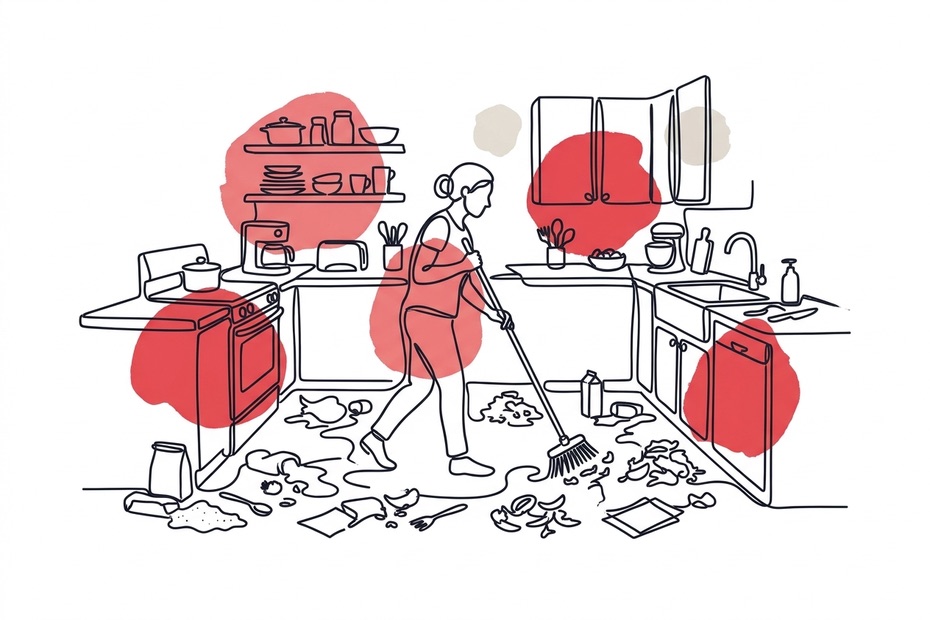 Illustration for Eight Wastes
