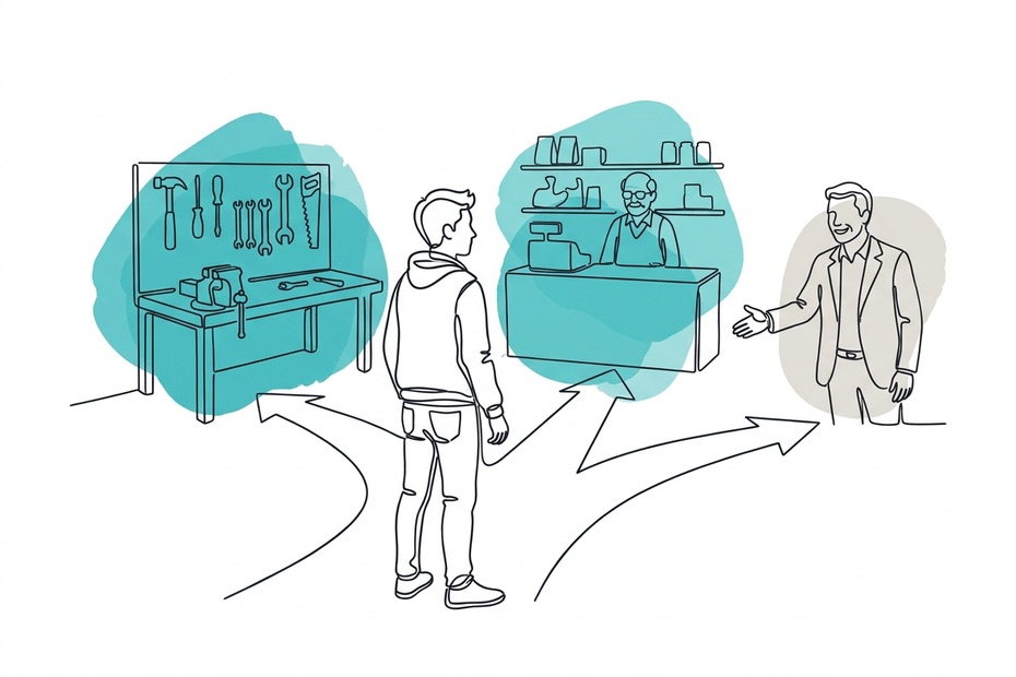 Illustration for Build, Buy Or Partner