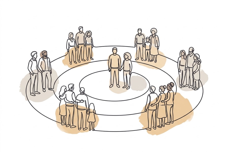 Illustration for Circles Of Closeness