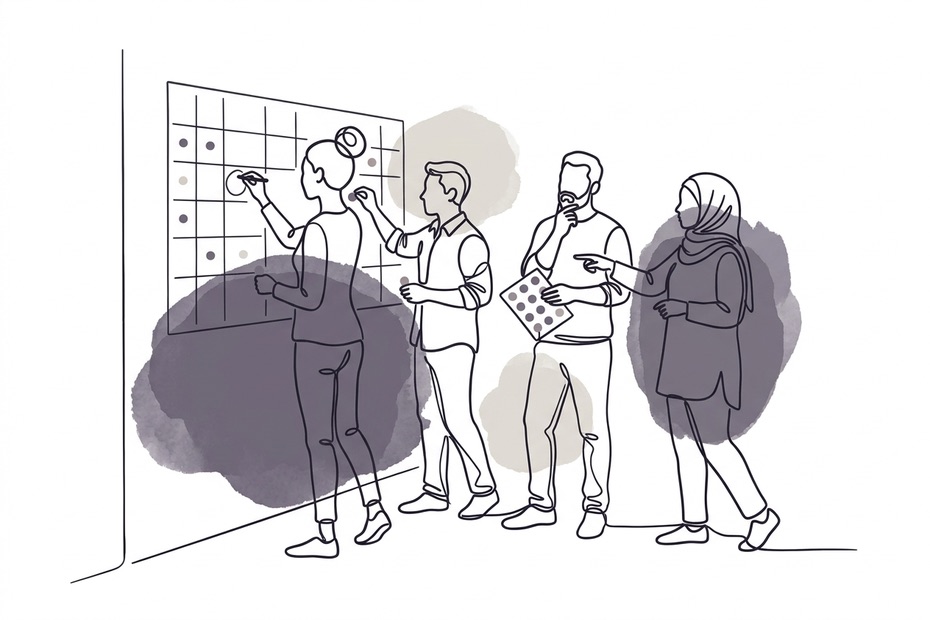 Illustration for Health Check Grid